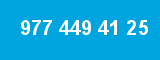 977 449 41 25